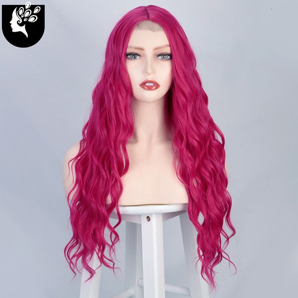 human hair wigs long pink brown natural body wave synthetic lace wig for blak women glueless heat resistant fiber lolita cosplay party 23021, Black
human hair wigs long pink brown natural body wave synthetic lace wig for blak women glueless heat resistant fiber lolita cosplay party 23021, Black