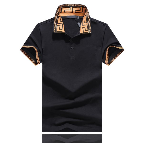 men's t shirts summer designer polo embroidery shirt short sleeves turn down collar tees clothing male fashion casual medusa polos siz, White;black
men's t shirts summer designer polo embroidery shirt short sleeves turn down collar tees clothing male fashion casual medusa polos siz, White;black