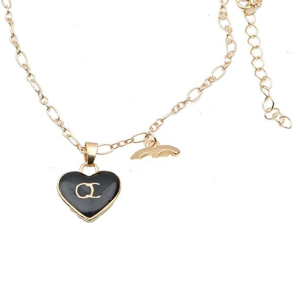 gold love heart necklaces v c letter rhinestone pendant with figaro link chain fashion choker clavicle party 18k gold plated designer jewelr, Silver
gold love heart necklaces v c letter rhinestone pendant with figaro link chain fashion choker clavicle party 18k gold plated designer jewelr, Silver