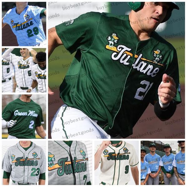custom tulane green wave baseball jersey 11 teo banks 1 ethan groff 33 brady marget 17 brady hebert 14 simon baumgardt 2 gavin schulz jersey, Blue;black
custom tulane green wave baseball jersey 11 teo banks 1 ethan groff 33 brady marget 17 brady hebert 14 simon baumgardt 2 gavin schulz jersey, Blue;black