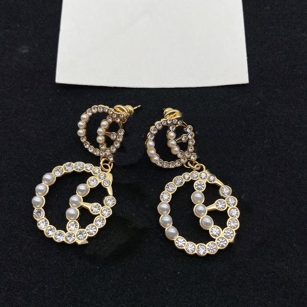 pearl diamonds designer charm earrings for women diamond letter love fashion style earring jewelry supply, Golden
pearl diamonds designer charm earrings for women diamond letter love fashion style earring jewelry supply, Golden