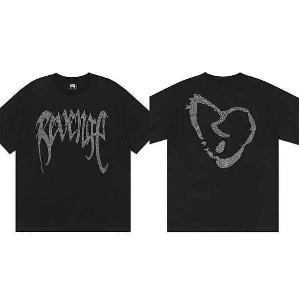 men's t-shirts revenge tshirt streetwear heaven painting skeleton skull flame hip hop oversized chief keef t shirt men vintage rap tees, White;black
men's t-shirts revenge tshirt streetwear heaven painting skeleton skull flame hip hop oversized chief keef t shirt men vintage rap tees, White;black