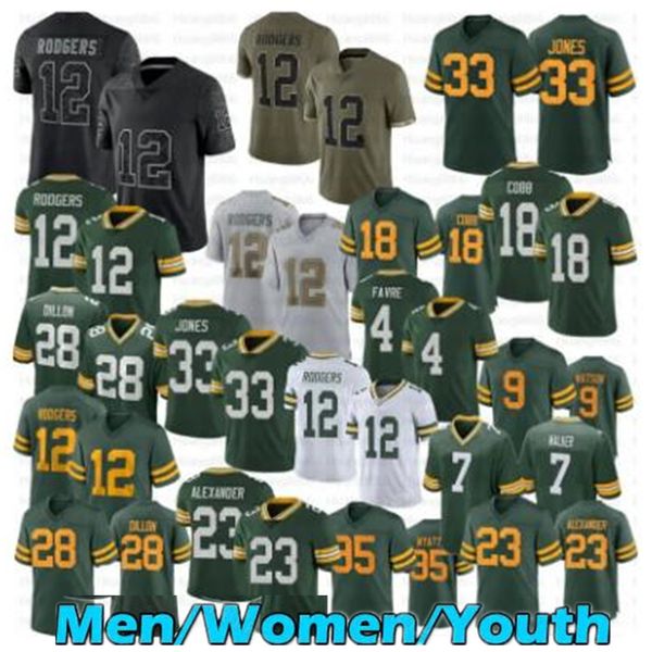 12 aaron rodgers green bayes packer football jerseys aaron jones de'vondre campbell jaire alexander christian watson quay walker allen, Black;red
12 aaron rodgers green bayes packer football jerseys aaron jones de'vondre campbell jaire alexander christian watson quay walker allen, Black;red