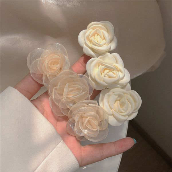 sweet lace camellia ribbon spring hair clips for kids girls flower hairpins covered clips headwear hair ponytail barrettes 1652, Slivery;white
sweet lace camellia ribbon spring hair clips for kids girls flower hairpins covered clips headwear hair ponytail barrettes 1652, Slivery;white