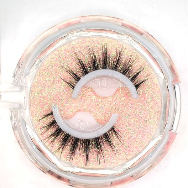 false eyelash crystal box, a pair of self-adhesive jelly rubber strips, eyelashes- glue- magnet-artificial eyelashes
false eyelash crystal box, a pair of self-adhesive jelly rubber strips, eyelashes- glue- magnet-artificial eyelashes