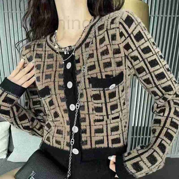 designer designer autumn/winter faux fur knit jacket fashion ff single breasted crewneck 5n9t, Black;brown
designer designer autumn/winter faux fur knit jacket fashion ff single breasted crewneck 5n9t, Black;brown