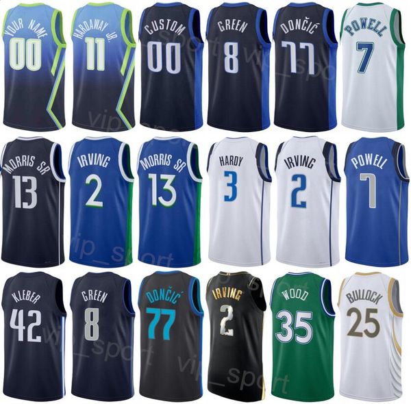 printed classic basketball luka doncic jerseys 77 dwight powell 7 christian wood 35 jaden hardy 3 reggie bullock 25 kyrie irving 2 city cust, Black;red
printed classic basketball luka doncic jerseys 77 dwight powell 7 christian wood 35 jaden hardy 3 reggie bullock 25 kyrie irving 2 city cust, Black;red
