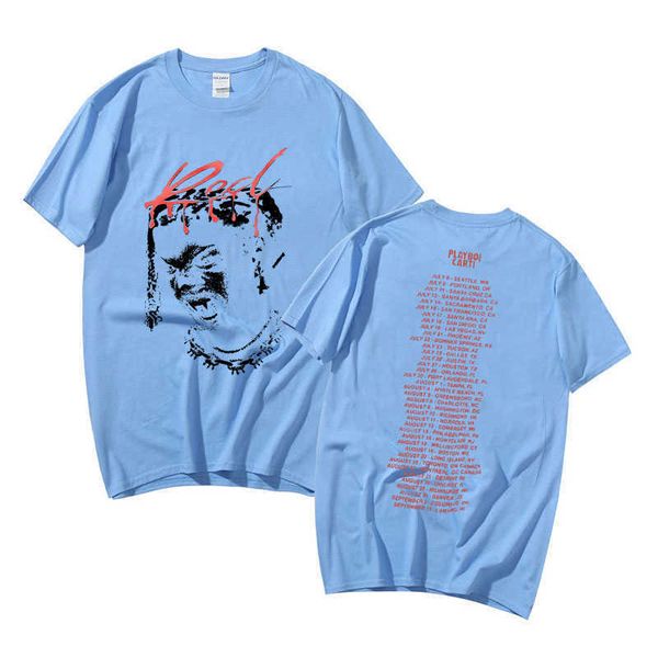 men's t-shirts rap playboi carti new album whole lotta red graphic print t shirt short sleeve men women vintage tshirt mens hip hop tsh, White;black
men's t-shirts rap playboi carti new album whole lotta red graphic print t shirt short sleeve men women vintage tshirt mens hip hop tsh, White;black