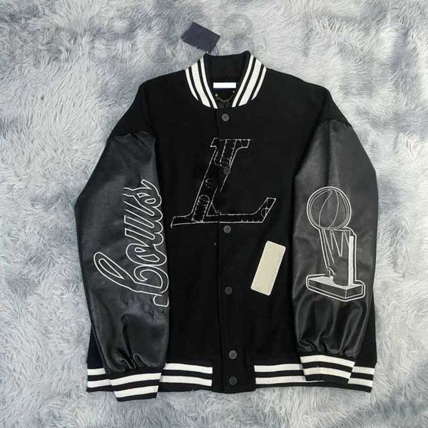 men's jackets designer baseball brand vintage bomber coats letter embroidery autumn men hip hop loose varsity size m-3xl hk44, Black;brown
men's jackets designer baseball brand vintage bomber coats letter embroidery autumn men hip hop loose varsity size m-3xl hk44, Black;brown