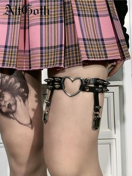 suspenders altgoth harajuku punk heart garter belt mall goth y2k metal rivet leg ring grunge streetwear gothic stretchy strap 230217, Black;white
suspenders altgoth harajuku punk heart garter belt mall goth y2k metal rivet leg ring grunge streetwear gothic stretchy strap 230217, Black;white