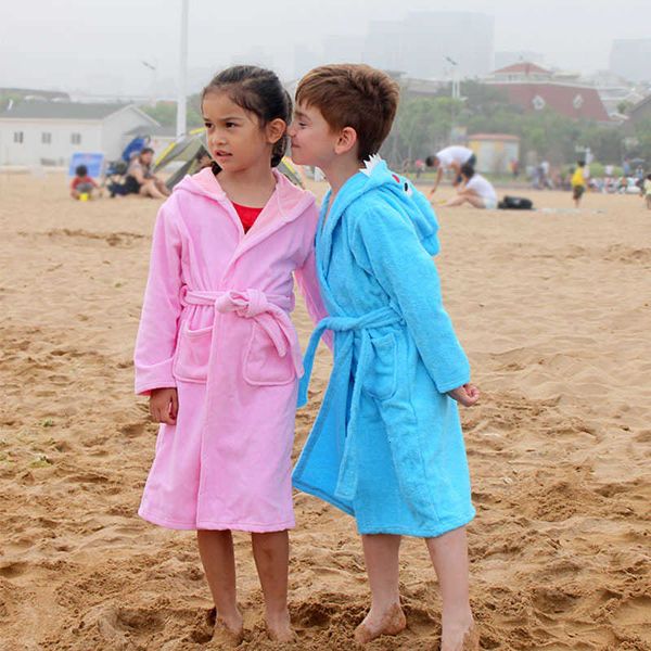 nightgown cotton children's bathrobe cotton towel material men's and women's treasure hat swimming bath thickened pajamas
nightgown cotton children's bathrobe cotton towel material men's and women's treasure hat swimming bath thickened pajamas