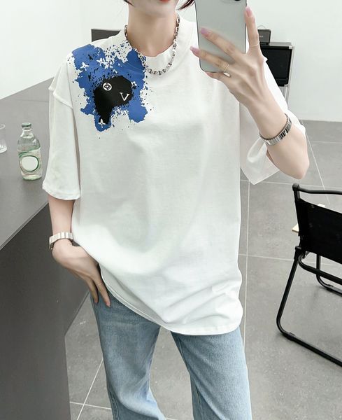 luxury tshirt men women designer t shirts short summer fashion casual with brand letter starry sky spray-painted short-sleeved designers t-s, White
luxury tshirt men women designer t shirts short summer fashion casual with brand letter starry sky spray-painted short-sleeved designers t-s, White