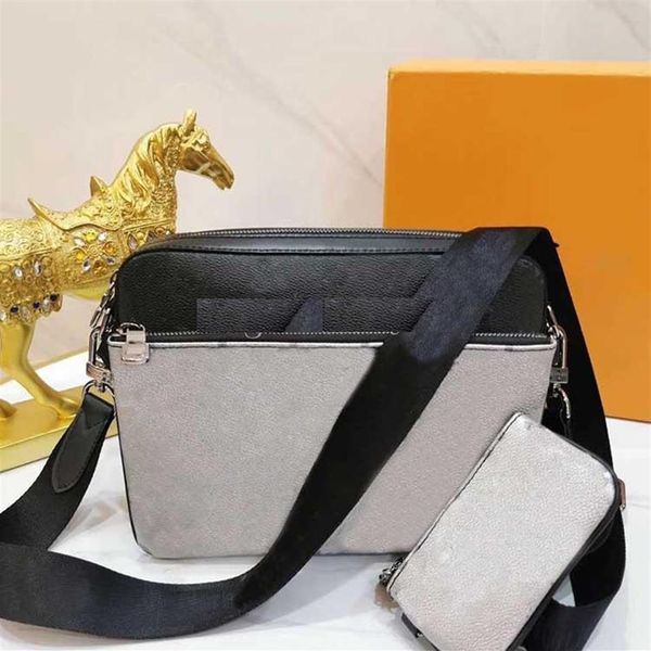 men pochette messenger bag black gray 3 piece zipped canvas straps crossbody bag with coin purse key pouch fashion shoulder bags346o
men pochette messenger bag black gray 3 piece zipped canvas straps crossbody bag with coin purse key pouch fashion shoulder bags346o