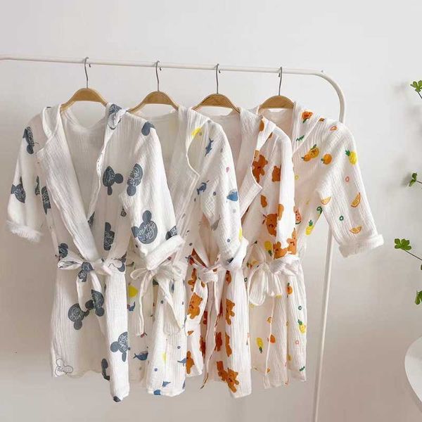 nightgown class a pure cotton four-layer gauze cartoon parent-child household clothes pajamas bathing swimming sauna bathrobe with hat
nightgown class a pure cotton four-layer gauze cartoon parent-child household clothes pajamas bathing swimming sauna bathrobe with hat