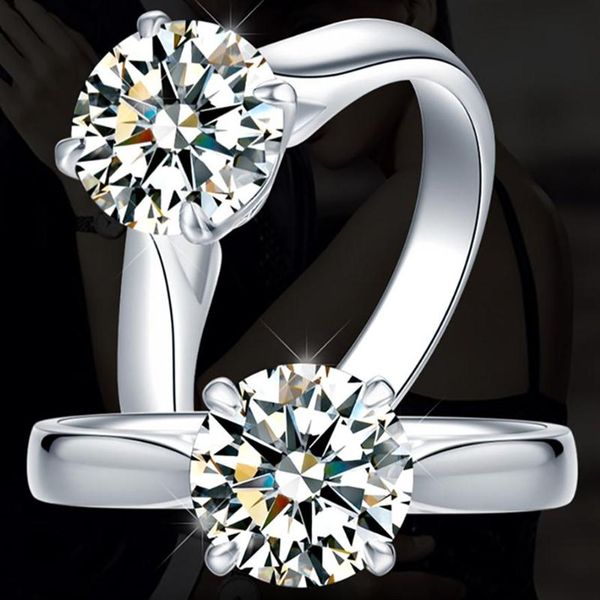 cluster rings 18k 757 white gold ring women wedding anniversary engagement party round moissanite diamond elegant romantic trendy class302g, Golden;silver
cluster rings 18k 757 white gold ring women wedding anniversary engagement party round moissanite diamond elegant romantic trendy class302g, Golden;silver