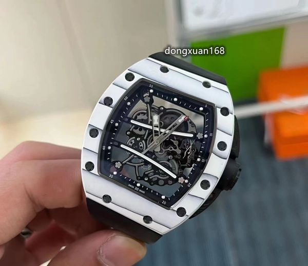 rm061 watch ntpt white composite carbon fiber material with all-in-one sapphire crystal glass mirror natural rubber strap, Slivery;golden
rm061 watch ntpt white composite carbon fiber material with all-in-one sapphire crystal glass mirror natural rubber strap, Slivery;golden