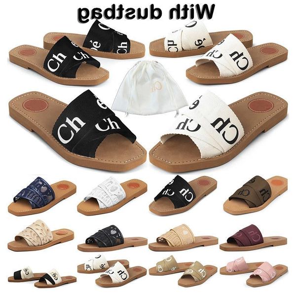 sandals 2022 luxurys designers woody shoes c sandals women slippers flat mule in canvas rubber beach sliders woven peep toe casual with akvo, Black
sandals 2022 luxurys designers woody shoes c sandals women slippers flat mule in canvas rubber beach sliders woven peep toe casual with akvo, Black