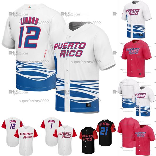 12 francisco lindor puerto rico 2023 world baseball classic jersey wbc javier baez carlos correa edwin diaz marcus stroman enrique hernandez, Blue;black
12 francisco lindor puerto rico 2023 world baseball classic jersey wbc javier baez carlos correa edwin diaz marcus stroman enrique hernandez, Blue;black