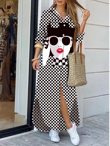 casual dresses women boho shirt summer turn-down collar single breasted button irregular long female letter print maxi 230217, Black;gray
casual dresses women boho shirt summer turn-down collar single breasted button irregular long female letter print maxi 230217, Black;gray