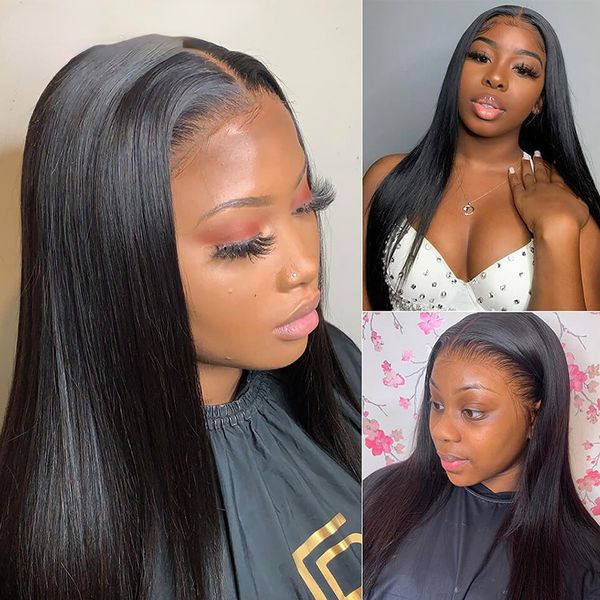 cynosure lace front human hair wigs straight pre plucked baby hair brazilian human lace frontal wigs for women, Black
cynosure lace front human hair wigs straight pre plucked baby hair brazilian human lace frontal wigs for women, Black