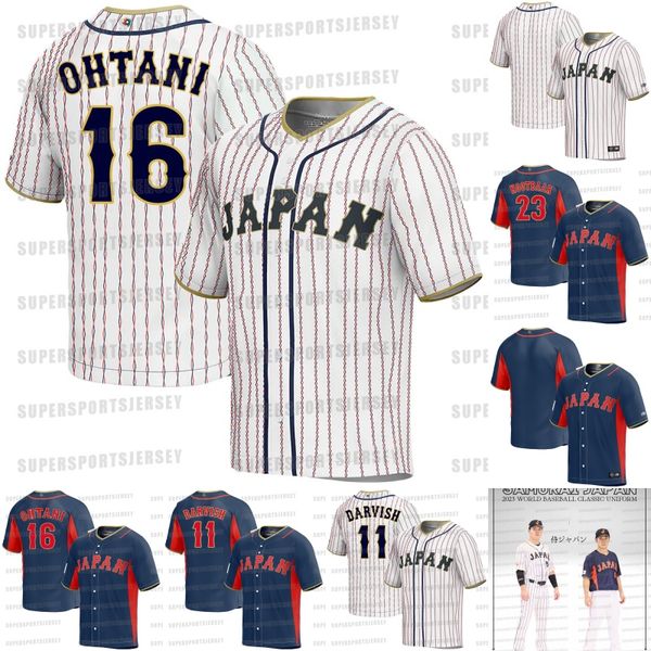 2023 wbc wbc japan baseball jerseys world baseball classic 11 yu darvish 16 shohei ohtani 51 seiya suzuki custom stitched 14 roki sasaki mun, Blue;black
2023 wbc wbc japan baseball jerseys world baseball classic 11 yu darvish 16 shohei ohtani 51 seiya suzuki custom stitched 14 roki sasaki mun, Blue;black