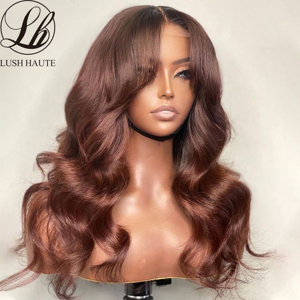 human hair wigs chocolate brown lace front 180 density body wave colored synthetic dark for black women cosplay 230217
human hair wigs chocolate brown lace front 180 density body wave colored synthetic dark for black women cosplay 230217