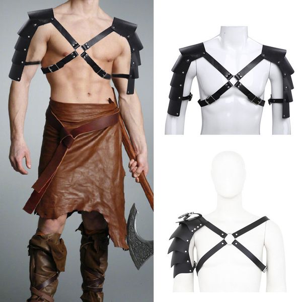 suspenders 1pc mens suspender vintage gothic knights shoulder straps adjustable pu leather harness fashion braces armor cosplay accessory 23, Black;white
suspenders 1pc mens suspender vintage gothic knights shoulder straps adjustable pu leather harness fashion braces armor cosplay accessory 23, Black;white