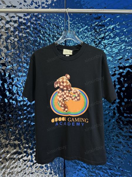 xinxinbuy men designer tee t shirt 23ss paris bear coconut tree vacation short sleeve cotton women white black beige xs-2xl, Black;brown
xinxinbuy men designer tee t shirt 23ss paris bear coconut tree vacation short sleeve cotton women white black beige xs-2xl, Black;brown