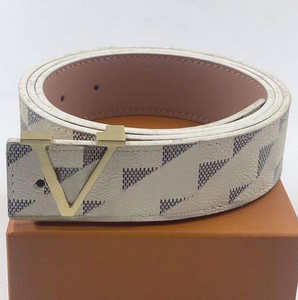 designer belt fashion luxury plaid presbyopia striped leather men and women belts 3.8cm wide with box aaa, Black;brown