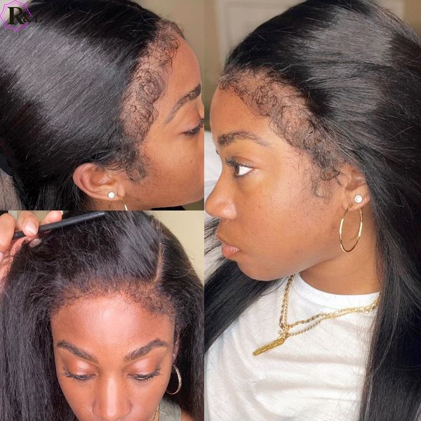 synthetic wigs rulinda straight 13x6 real hd lace frontal only pre plucked natural hairline brazilian human remy 230217, Black
synthetic wigs rulinda straight 13x6 real hd lace frontal only pre plucked natural hairline brazilian human remy 230217, Black