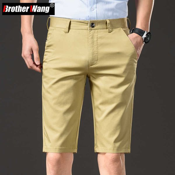men's shorts summer casual shorts men business fashion fitted khaki stretch shorts male brand clothing j230218, White;black
men's shorts summer casual shorts men business fashion fitted khaki stretch shorts male brand clothing j230218, White;black