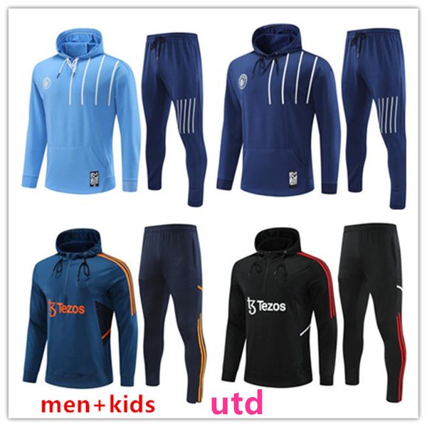 22 23 city hoodie tracksuit soccer jersey kids football training suit tracksuits survetement foot chandal jogging kits sets, Black
22 23 city hoodie tracksuit soccer jersey kids football training suit tracksuits survetement foot chandal jogging kits sets, Black