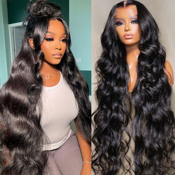 body wave lace front wig human hair wigs clearance transparent lace loose deep wave frontal wig for women brazilian, Black
body wave lace front wig human hair wigs clearance transparent lace loose deep wave frontal wig for women brazilian, Black