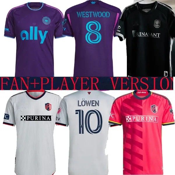 charlotte fc st. ouis city soccer jerseys nashville sc 2023 home away klauss blom lowen parker 26st louis''red' sc westwood, Black;yellow
charlotte fc st. ouis city soccer jerseys nashville sc 2023 home away klauss blom lowen parker 26st louis''red' sc westwood, Black;yellow