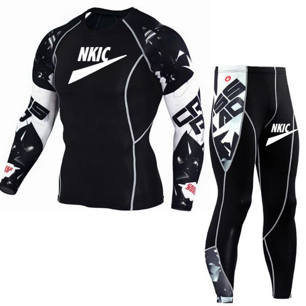 men tracksuits sportswear compression sport suits quick dry clothes sports joggers training gym fitness tracksuits running set, Gray
men tracksuits sportswear compression sport suits quick dry clothes sports joggers training gym fitness tracksuits running set, Gray