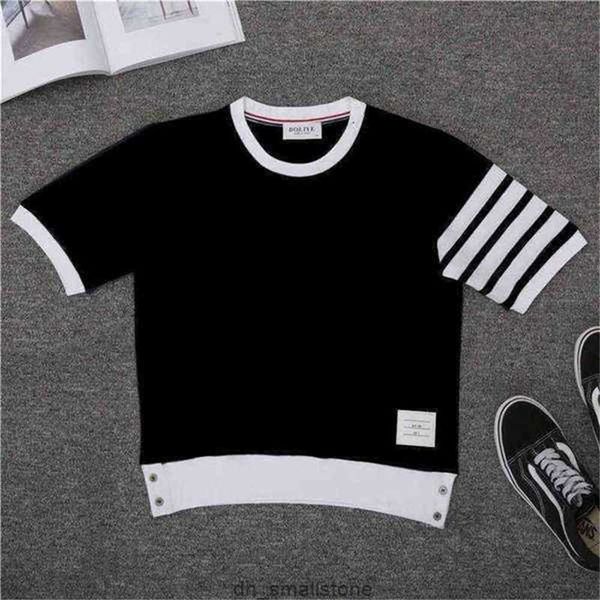 summer ins super fire net red men's and women's tb same pearl ground cotton short sleeve round neck rib stitching half t-shirt1nne, White;black
summer ins super fire net red men's and women's tb same pearl ground cotton short sleeve round neck rib stitching half t-shirt1nne, White;black