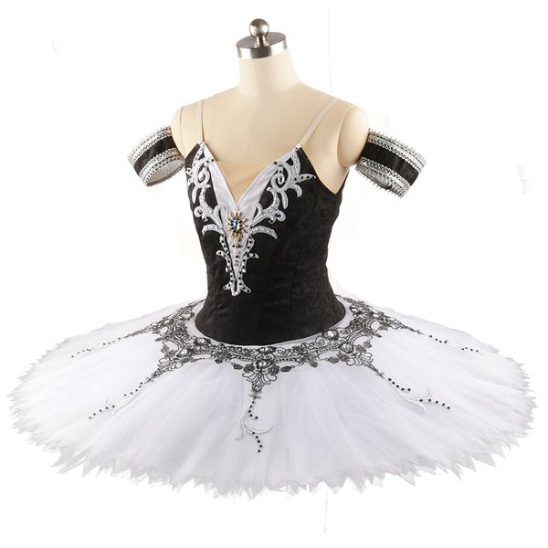 stage wear paquita professional tutu black white competition classical ballet costumes women pancake tutu no elasticity for girl jn0249, Black;red
stage wear paquita professional tutu black white competition classical ballet costumes women pancake tutu no elasticity for girl jn0249, Black;red