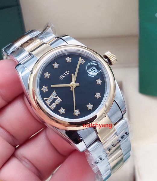 women's automatic mechanical watch size 31mm 2813 movement 316 fine steel high strength scratch-proof mirror pentacle literal fashion s, Slivery;brown
women's automatic mechanical watch size 31mm 2813 movement 316 fine steel high strength scratch-proof mirror pentacle literal fashion s, Slivery;brown