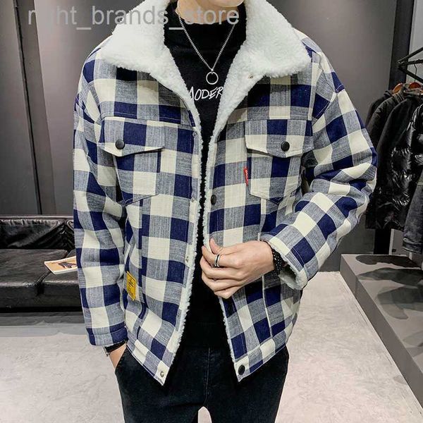 men's jackets men's jackets plaid casual for winter thicker warm lambswool coats good quality down parkas outwear y2302 0219v23, Black;brown
men's jackets men's jackets plaid casual for winter thicker warm lambswool coats good quality down parkas outwear y2302 0219v23, Black;brown