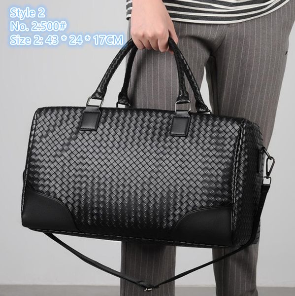 Factory wholesale men shoulder bags 2 styles street fashion woven handbag simple Joker solid color leather backpack wet and dry separation fitness bag, Black-500#-style 2
Factory wholesale men shoulder bags 2 styles street fashion woven handbag simple Joker solid color leather backpack wet and dry separation fitness bag, Black-500#-style 2