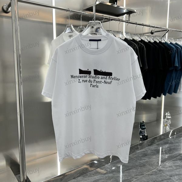 xinxinbuy men designer tee t shirt 23ss paris menswear letter print short sleeve cotton women white black beige s-2xl, Black;brown
xinxinbuy men designer tee t shirt 23ss paris menswear letter print short sleeve cotton women white black beige s-2xl, Black;brown