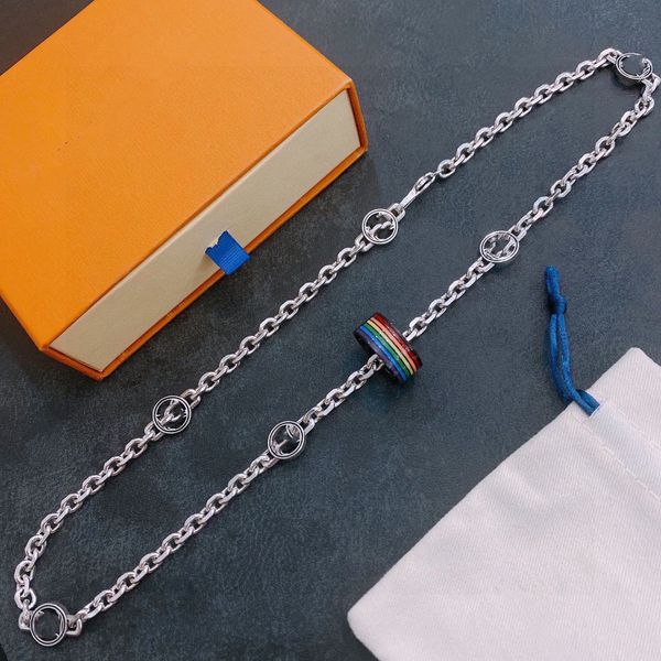 2023 luxury fashion designer pendant men's and women's rock punk tyag style trends go with everything no box, Silver
2023 luxury fashion designer pendant men's and women's rock punk tyag style trends go with everything no box, Silver