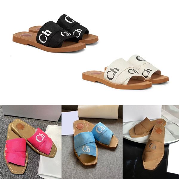 designer woody sandals womens slippers summer flat mules white black orange canvas beach slides outdoor shoes
designer woody sandals womens slippers summer flat mules white black orange canvas beach slides outdoor shoes