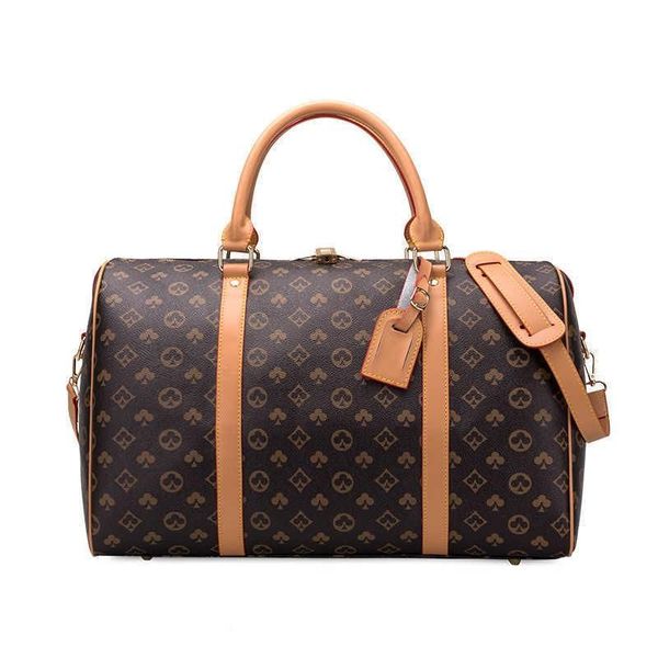 luxury fashion men women travel bag duffle bag, brand designer luggage handbags large capacity sport bags 55cm with lock
luxury fashion men women travel bag duffle bag, brand designer luggage handbags large capacity sport bags 55cm with lock