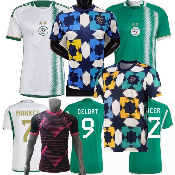 player fans 2022 2023 algeria soccer jerseys two stars delort ounas bentaleb mahrez belaili slimani bennacer bensebaini national team 22 23, Black;yellow
player fans 2022 2023 algeria soccer jerseys two stars delort ounas bentaleb mahrez belaili slimani bennacer bensebaini national team 22 23, Black;yellow