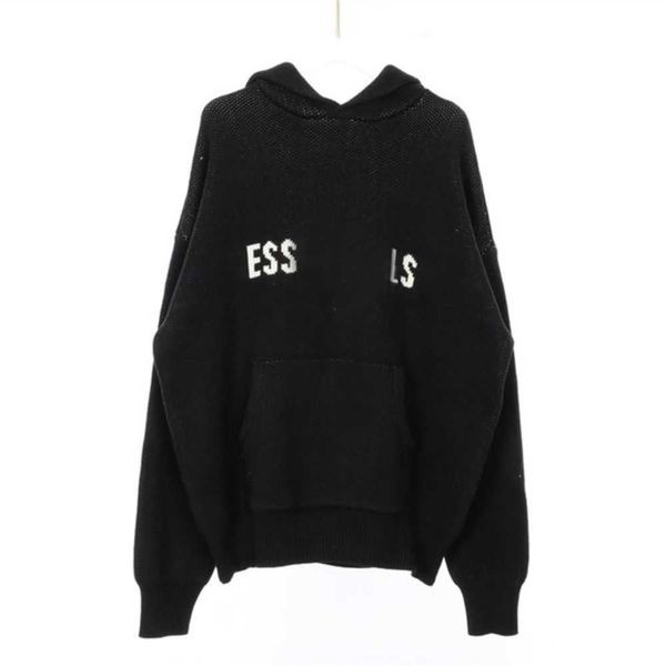 es designer mens women long sleeve hoodies letter knit hoody knitted sweaters casual pullovers autumn winter spring fashionhrka, Black
es designer mens women long sleeve hoodies letter knit hoody knitted sweaters casual pullovers autumn winter spring fashionhrka, Black