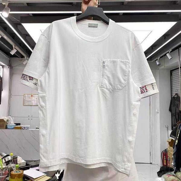 men's shorts japanese cashew flower stitching oversize high street casual short sleeve tshirt j230219, White;black
men's shorts japanese cashew flower stitching oversize high street casual short sleeve tshirt j230219, White;black