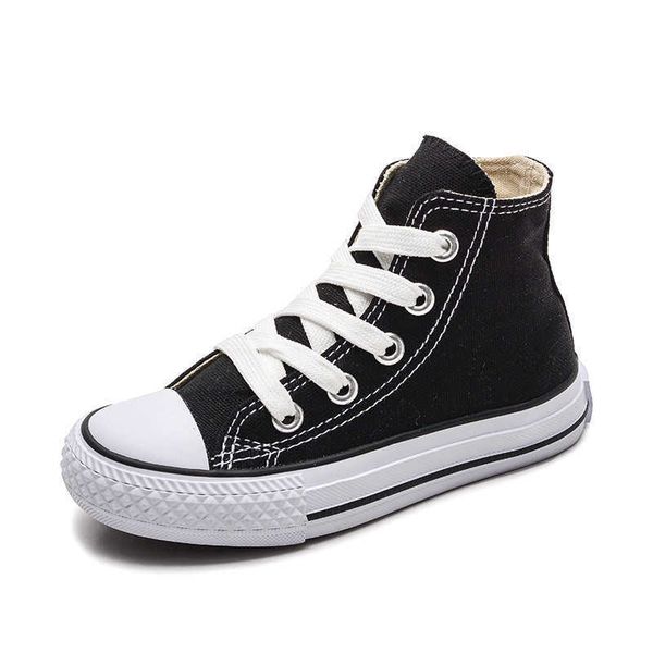 opoee chil1en's shoes 2023 spring style boys and girls fashion lace up high canvas shoes baby casual board shoes c8008, Black
opoee chil1en's shoes 2023 spring style boys and girls fashion lace up high canvas shoes baby casual board shoes c8008, Black