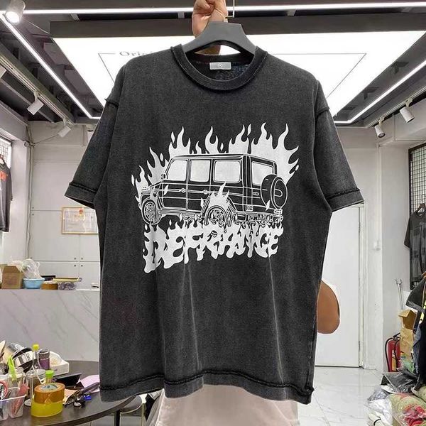 men's shorts automotive flame lettering printed retro antilinear distressed shortsleeved tshirt j230219, White;black
men's shorts automotive flame lettering printed retro antilinear distressed shortsleeved tshirt j230219, White;black