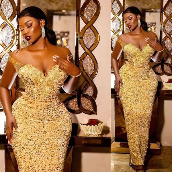 2023 sparkly gold sequins mermaid evening dresses straps beaded ankle length custom made formal occasion wear arabic prom gown vestidos, Black;red
2023 sparkly gold sequins mermaid evening dresses straps beaded ankle length custom made formal occasion wear arabic prom gown vestidos, Black;red
